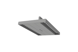 Светодиодный трековый светильник VARTON TT-Crisp Double 295×200×90 мм 46 Вт 3000 К серый муар DALI V1-R1-70320-90D42-2004030