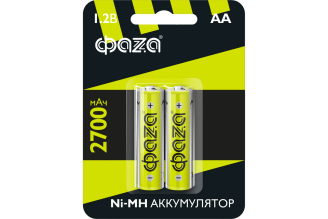 Аккумулятор ФАZА AA/HR6 1.2 В 2700 мАч Ni-Mh BL-2 5003002