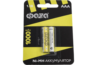 Аккумулятор ФАZА AAA/HR03 1.2 В 1000 мАч Ni-Mh BL-2 5002913