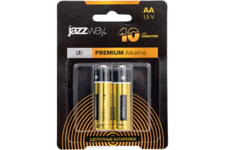 Батарейка Jazzway AA/LR6 1.5 В Premium Alkaline BL-2 2 шт 5026896