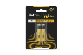 Батарейка Jazzway AAA/LR03 1.5 В Premium Alkaline BL-2 2 шт 5026865