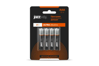 Батарейка Jazzway AAA/LR03 1.5 В Ultra Alkaline BL-4 4 шт 5010802