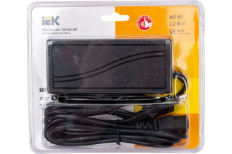 Драйвер IEK LED ИПСН 60 Вт 12 В IP20 LSP2-060-12-20-11