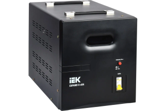 Однофазный стабилизатор напряжения IEK EXPAND 8 кВА IVS21-1-008-11