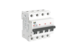 Автоматический выключатель IEK ARMAT M06N-DC 4P L 0.5 А AR-M06N-4-L0D5DC