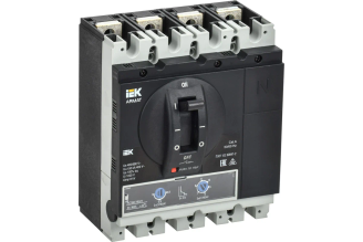 Автоматический выключатель IEK ARMAT 4P S 35 кА 25 А AR-MCCB-4S-035-0025A-ATUC