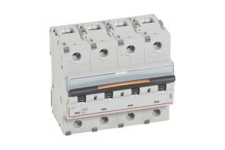 Автоматический выключатель Legrand DX3 4P C80 25 кА 409801