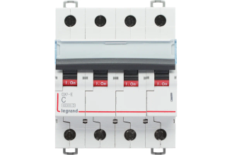 Автоматический выключатель Legrand DX3-E 407311, тип C, 4P, 63 А, 6 кА