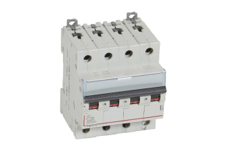 Автоматический выключатель Legrand DX3 10000 409337, 16 кА, C, 4П, 400 В, 20 А
