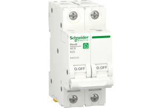 Автоматический выключатель Systeme Electric RESI9 B 25 А 2P 6 кА R9F02225