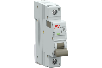 Автоматический выключатель EKF AVERES AV-10 DC 1P 10 А C 10 кА mcb10-DC-1-10C-av