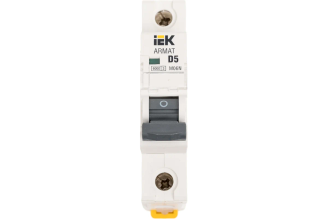 Автоматический выключатель IEK ARMAT M06N 1P D 5 А AR-M06N-1-D005