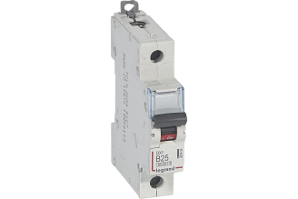 Автоматический выключатель Legrand DX3 407434, тип B, 1P, 25 А, 10 кА