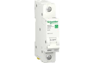 Автоматический выключатель Systeme Electric RESI9 B 40 А 1P 6 кА R9F02140