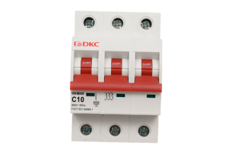 Автоматический выключатель DKC YON max MD63S-3PC10 3P C 10 А 4.5 кА