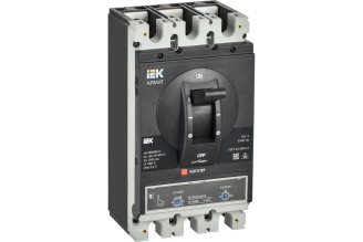 Автоматический выключатель IEK ARMAT AR-MCCB-3I-150-0400A-ATUC 3P, типоразмер I, 400 А, 150 кА