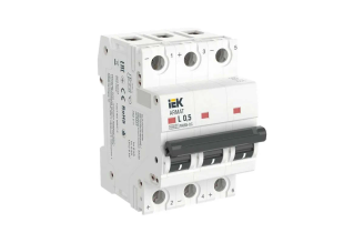 Автоматический выключатель IEK ARMAT M06N-DC 3P L 0.5 А AR-M06N-3-L0D5DC