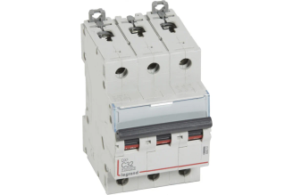 Автоматический выключатель Legrand DX3 10000 409257, тип C, 3P, 32 А