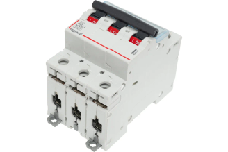 Автоматический выключатель Legrand DX3 408094, тип D, 3P, 50 А, 10 кА