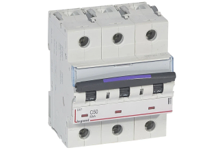 Автоматический выключатель Legrand DX3 3P C50 50 кА 410166