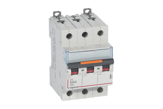 Автоматический выключатель Legrand DX3 MA 409878, 3П, 4 А