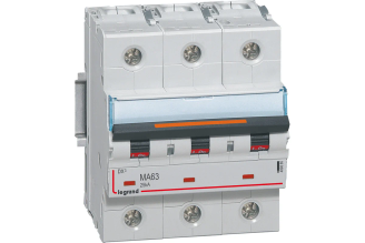 Автоматический выключатель Legrand DX3 MA 3P 63 А 25 кА 409885