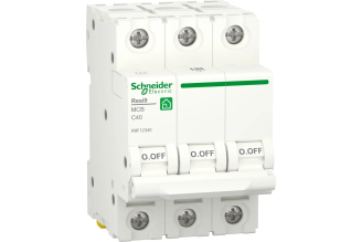 Автоматический выключатель Systeme Electric RESI9 C 40А 3P R9F12340