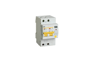 Дифференциальный автомат IEK АД12MS 2Р 25А 300мА MAD123-2-025-C-300
