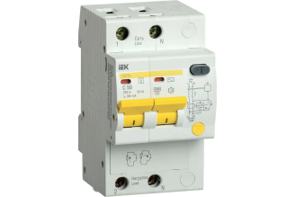 Дифференциальный автомат IEK АД12S 2Р 50 А 300 мА MAD13-2-050-C-300