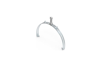 Коньковый&nbsp;регулируемый&nbsp;зажим&nbsp;DKC, с&nbsp;пластиковым&nbsp;держателем ND2204