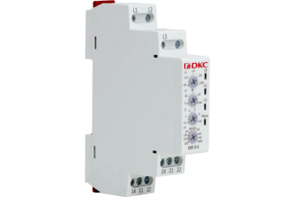 Реле контроля фаз DKC DRF-3-5, 3 фазы, 208–480 В
