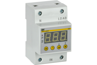 Однофазное реле напряжения IEK РН-Д 32 А IVR31-1-32