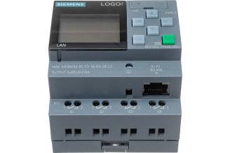 Логический модуль Siemens LOGO! 24RCE 24 В 8DI 4DQ 6ED10521HB080BA1