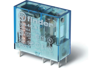 Миниатюрное герметичное реле Finder 1 CO 16 А 24 В DC 406190240001