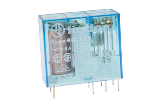 Миниатюрное модульное реле Finder 2 CO 8 А 110 В DC 405271100000