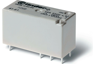 Низкопрофильное реле Finder 416191100010, 1 CO, 16 А, 110 В DC