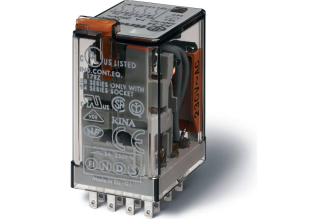 Промежуточное реле Finder 4 CO 7 А DC 553490060094PAS