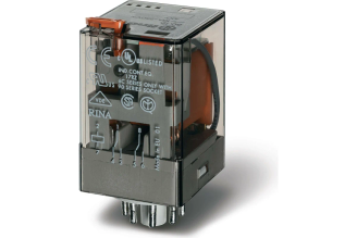 Универсальное реле Finder 601281100040PAS, 2 CO, 10 А, 110 В AC