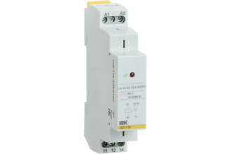Промежуточное реле IEK OIR 1 контакт 16 А 12 В AC/DC OIR-116-ACDC12V
