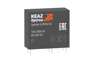 Промежуточное реле КЭАЗ OptiRel G RP40-52-5D-10-CO 50 шт 281016
