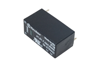 Низкопрофильное твердотельное реле Finder 418170248240, 24 В DC, 3 А