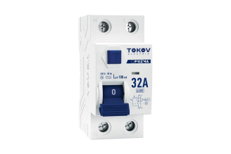 Выключатель дифференциального тока УЗО TOKOV ELECTRIC 2П 32А 100мА AC TKE-PZ60-RCDM-2-32-100-AC