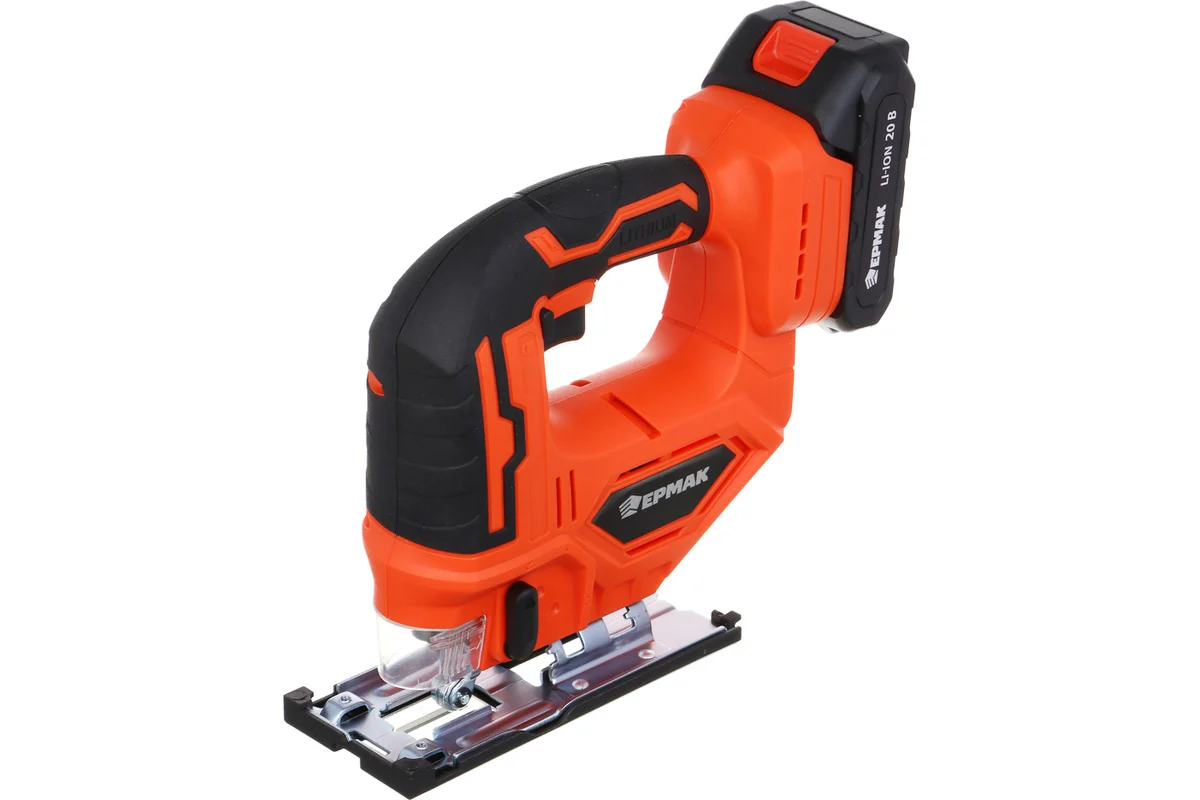 Лобзик аккумуляторный ЕРМАК 2Ач, 20В 691-039