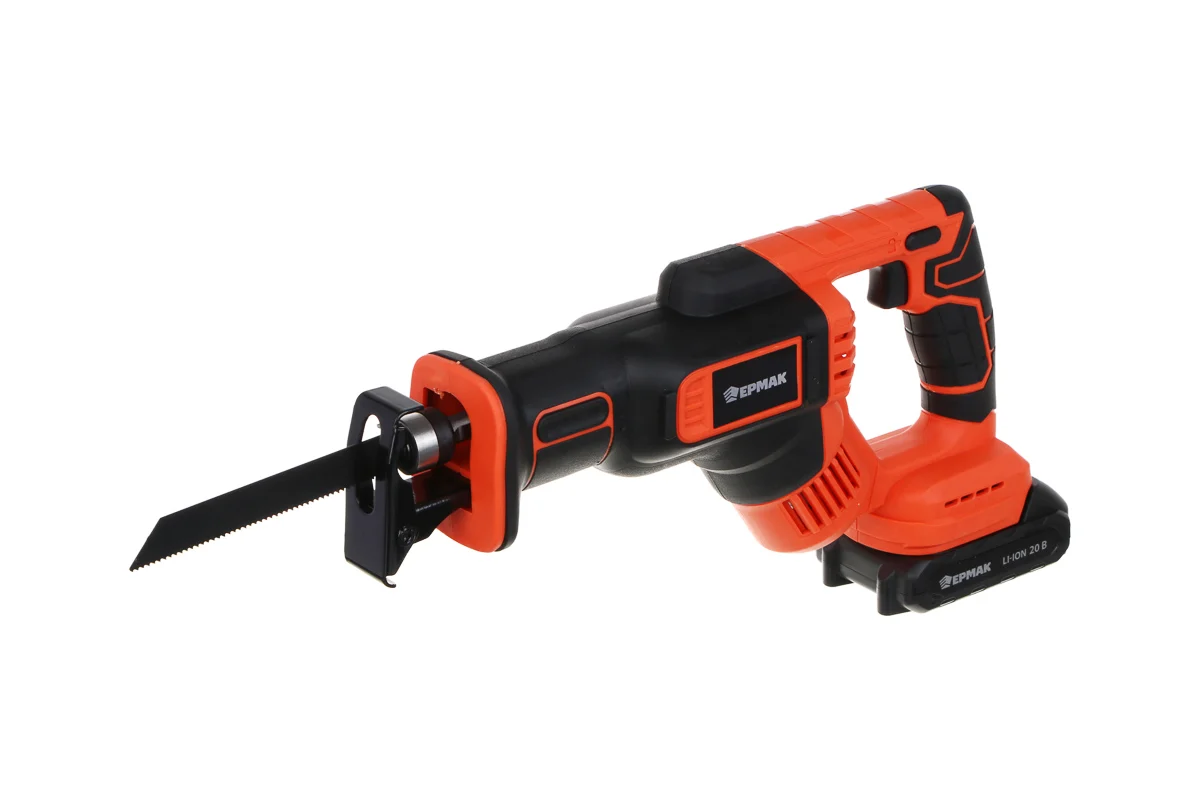 Пила сабельная аккумуляторная ЕРМАК 20В, 2Ач 691-057