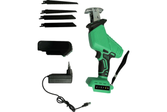 Сабельная аккумуляторная пила Zitrek ZKRS20 20В, Li-Ion аккум. 1шт., кейс 082-1890