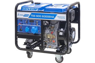Дизельный генератор ТСС SDG 6000EHA 077014