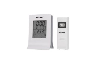 Метеостанция REXANT 70-0595 с беспроводным выносным датчиком
