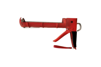 Полукорпусный пистолет для герметиков с храповым механизмом РемоКолор 9", зубчатый шток 23-1-000