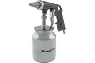 Пескоструйный пистолет с нижним бачком MATRIX 57326