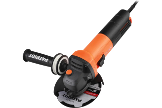 Углошлифовальная машина (УШМ) PATRIOT AG 115 тонкий корпус, пылезащищенная, диск 115 мм 110301115